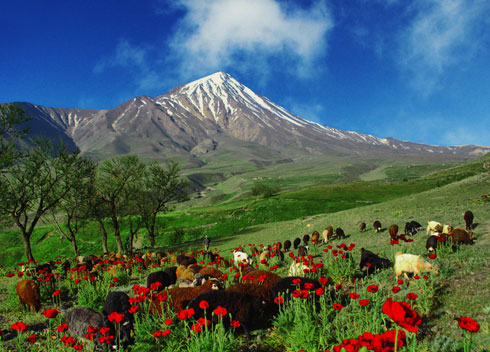 Mount Damavand peak