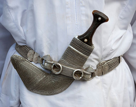 Omani dagger, the khanjar
