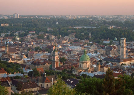The city of Lviv