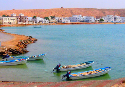 Fishing boats of Sur