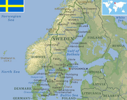 sweden atlas land area facts sq miles km findfunfacts appspot country