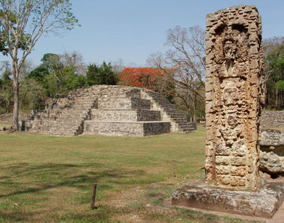 Mayan ruins at Copan