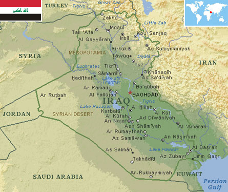 Iraq - World Atlas - Find Fun Facts