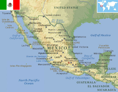 Mexico - World Atlas - Find Fun Facts