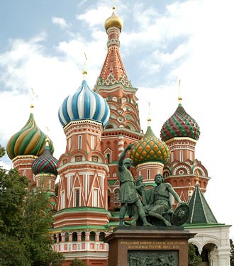 St Basil's Cathedral, a Russian landmark