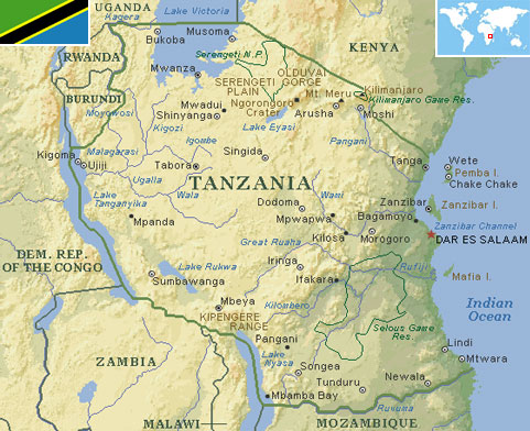 Tanzania - World Atlas - Find Fun Facts