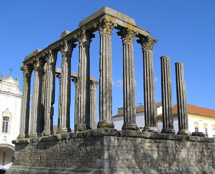 Ruins of a Roman Temple of Diana
